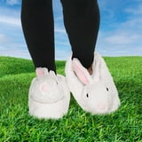 Classic Bunny Slippers - Plush Animal Slippers - Novelty House Shoe by ...