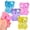 4 colors, variant on 4PCS Bear Squishies Toys Stress Balls for Adults, Slow Rising Bears Ball for Stress Relief, Cute Animal Shape Ball, Party Favors Easter Basket Stuffers for Teens Adults