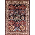 thumbnail image 1 of Ahgly Company Indoor Rectangle Mid-Century Modern Deep Red Oriental Area Rugs, Swatch Sample, 1 of 6