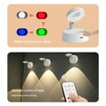 thumbnail image 4 of Wireless LED Spotlight Remote Control Closet Spotlights RGB Spotlights for Bedroom Win y10679, 4 of 6