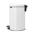 thumbnail image 2 of Brabantia Trash Can Newicon, 3.2 Gallon / 12L White, 2 of 6