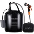 thumbnail image 1 of Ducha Portátil para Acampar con Bolsa de Calentamiento Solar de 20 L, Bomba Eléctrica Recargable para Regar Flores, Hacer Senderismo y Lavar la Playa., 1 of 5