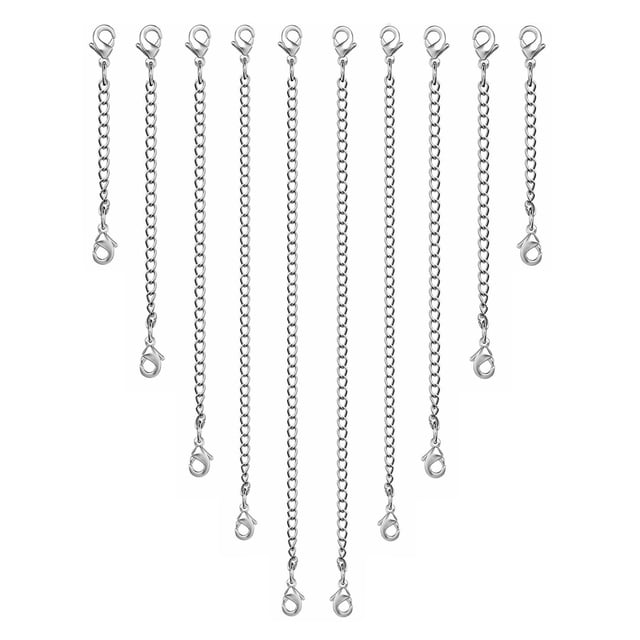 Extensor de collar OHINGLT, 10 unidades, extensores de cadena para joyería