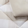 thumbnail image 2 of Truly Soft Everyday Buffalo Plaid Khaki Polyester 3-Piece King Comforter Set, plaid themed, for Men and Women, OEKO-TEX Certified Confidence, 2 of 11