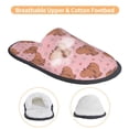 thumbnail image 3 of Slippers for Women, Heart capybara Womens Slippers Fuzzy Winter House Shoes, Soft Anti-Skid Slippers Indoor and Outdoor, 3 of 5