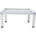 thumbnail image 2 of Heavy Duty Aluminum Dunnage Rack for Off-Floor Storage – 1000 lb Capacity Utility Shelf for Kitchens, Restaurants, Supermarkets, Garages – Commercial Grade Platform – Size: 18”x20”, 2 of 7