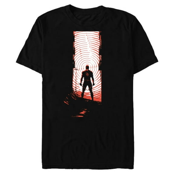 Marvel Daredevil Radar Sense Man Without Fear Variant Cover - Short Sleeve Blended T-Shirt for Adults - Customized-Black