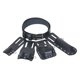 thumbnail image 2 of Bolsa de cinturón de herramientas de cuero shamjiam Ajustable 5 en 1 negro, 2 of 8