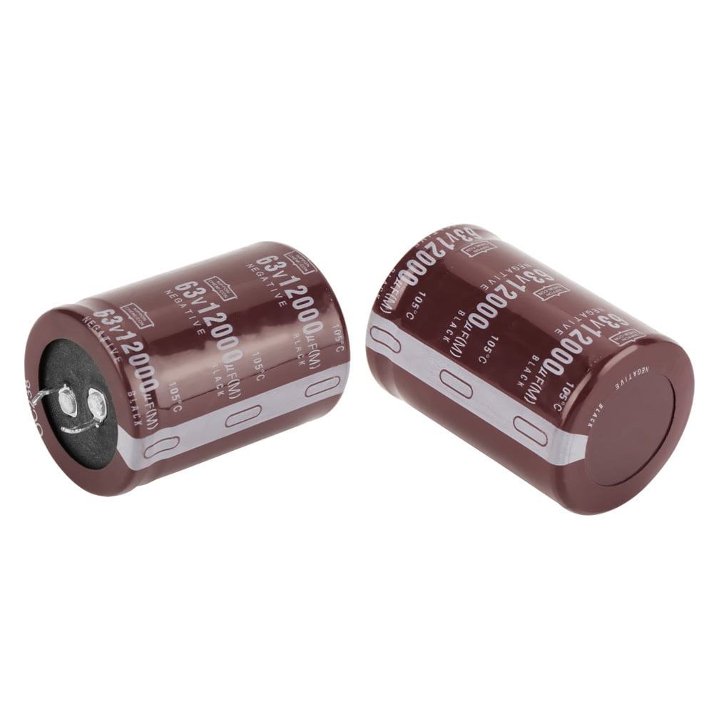 12000Uf Filter Capacitor Proof Pressure for Hobby Electronics Audio-Video Project Electronic Repair Capacitor 