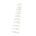 thumbnail image 4 of Juego de pegatinas acrílicas para diapasón de guitarra, incrustaciones trapezoidales premium para trastes. 9 piezas, 4 of 9
