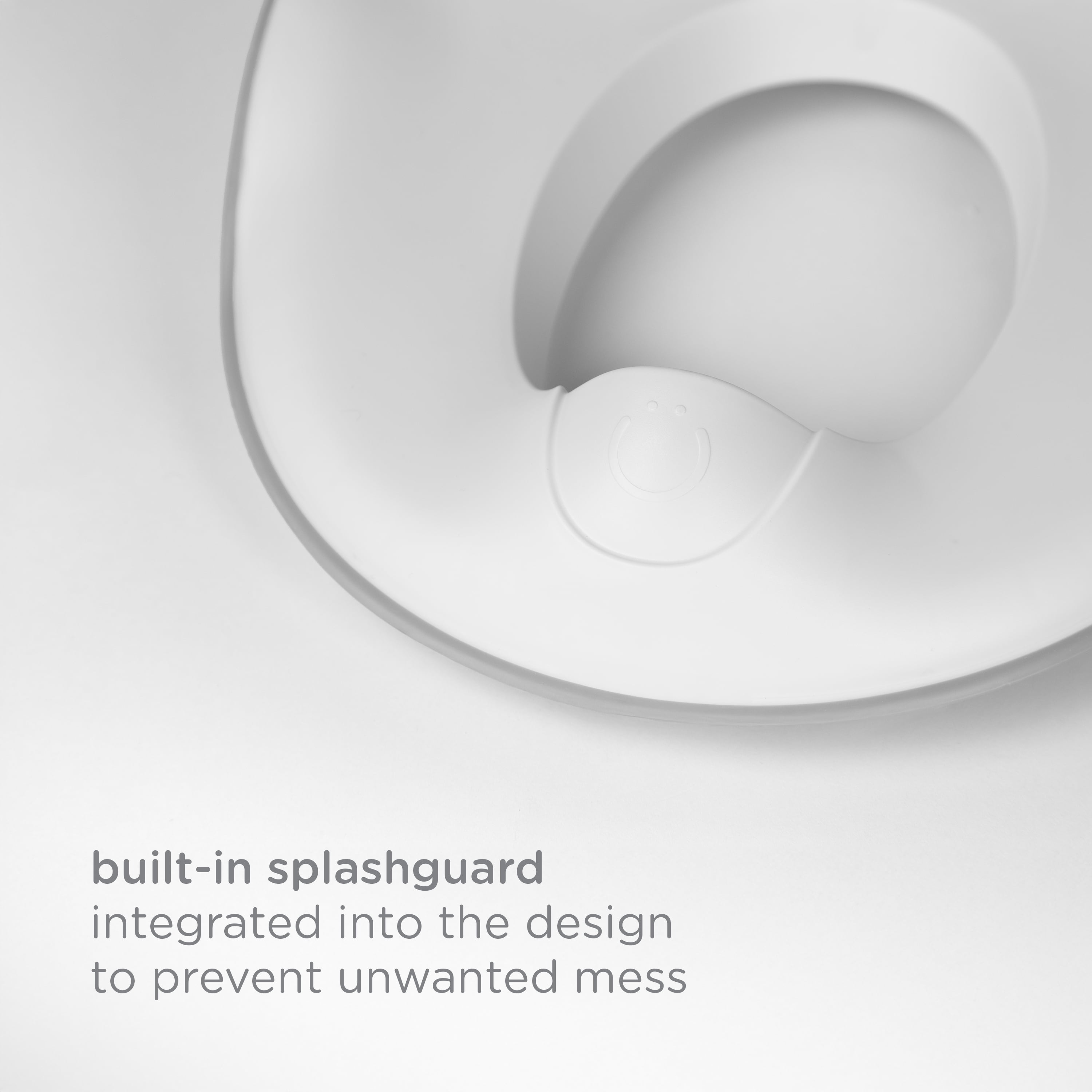 Ubbi Adjustable Toilet Trainer for Toddlers with Built-In Handles & Hanging Hook for Storage, Gray