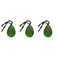 thumbnail image 1 of Guardurnaity Regalos colgantes Collar de moldavita natural Piedra de aerolitos de cristal para niños Verde Type1, 1 of 1