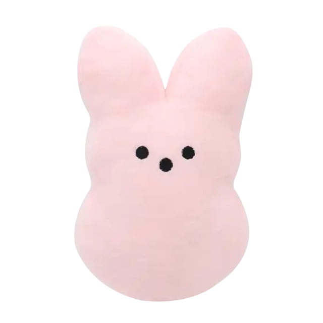 Conejito de Pascua suave lindo conejo de Pascua rosa rojo púrpura para decoración de sofá de escritorio JShteea El nuevo
