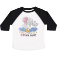 thumbnail image 3 of Inktastic I Love My Aunt Elephant Family Boys or Girls Toddler T-Shirt, 3 of 5