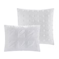 thumbnail image 2 of Grace Living Mendel Polyester Duvet Set - Square Ruched Design, Elegantly-styled, 2 of 7