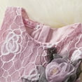 thumbnail image 3 of GYRATEDREAM 1-5T Toddler Baby Girls Dress Pageant Wedding Flower Girls Dress Formal Gowns Embroidered Lace Princess Dress, 3 of 7