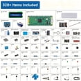 thumbnail image 7 of For Raspberry Pi Pico W Starter Kit, MicroPython & C/C++ Compatible, 450+ Projects, 117 Guided Tutorials, Online Learning Support, IDE Compatible, 7 of 7