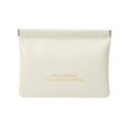 thumbnail image 1 of MesaSe Lipstick Bag Automatic Closing Water Resistant Solid Color Dustproof Elastic Sheet Faux Leather Mini Earphone Jewelry Organizer for Daily Use, 1 of 9