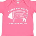 thumbnail image 4 of Inktastic I Like Pig Butts WHT Boys or Girls Baby Bodysuit, 4 of 5