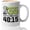 I'm Not 55 I'm 40:15 White, variant on Tennis Player Mug White 15oz - Tennis Mom - Court Pro Tennis Racket Ball Winning Double Strategy Trainer Equipment