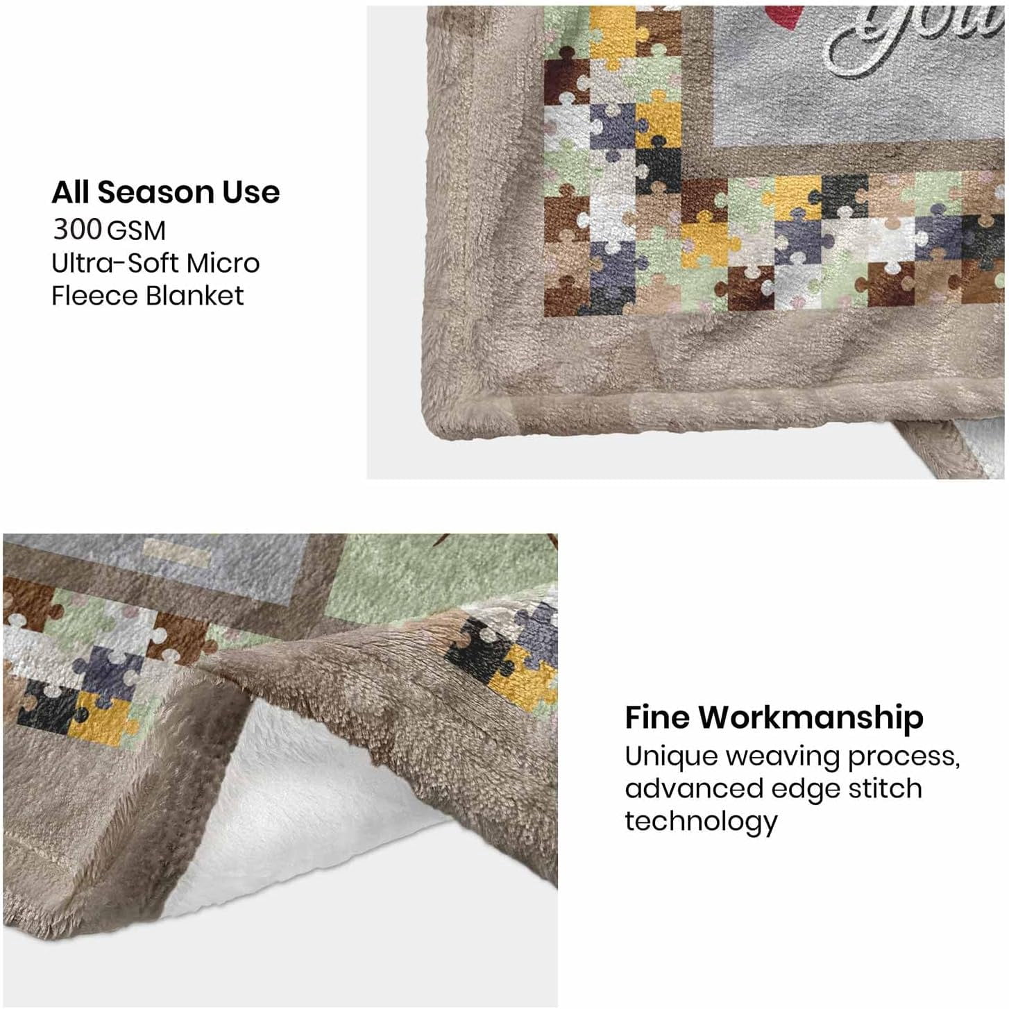 Cool Employee Appreciation Gifts for Women Men, Appreciation Gifts for Coworkers, Teamwork Gift Blanket 60"X50", Team Gift for Employees, Thank You Blankets for Coworkers, Beige