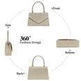 thumbnail image 3 of LOUEBICA Evening Bag Sparkly Clutch Purses for Women Wedding Party Women's Shoulder Bag Crossbody Handbags, 3 of 6