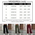 thumbnail image 3 of Womens Wide Leg Sweatpants Womens Cargo Work Pants Wide Leg Pants Woman Yoga Work Pants for Women Casual Work Pants Women High Waisted Cargo Pants Women, 3 of 4
