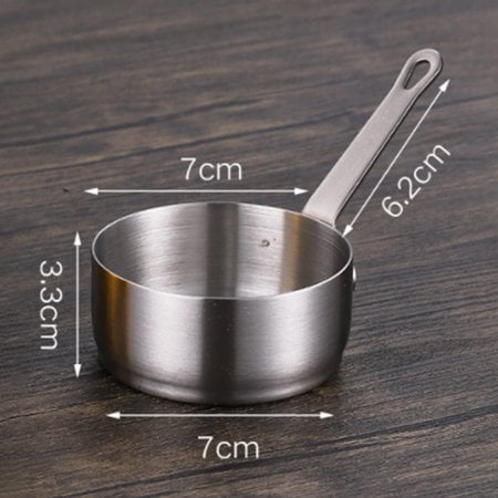 

Pot Gravy Stainless Steel Milk Pot Mini Sauce Pan Non Stick Small Saucepan
