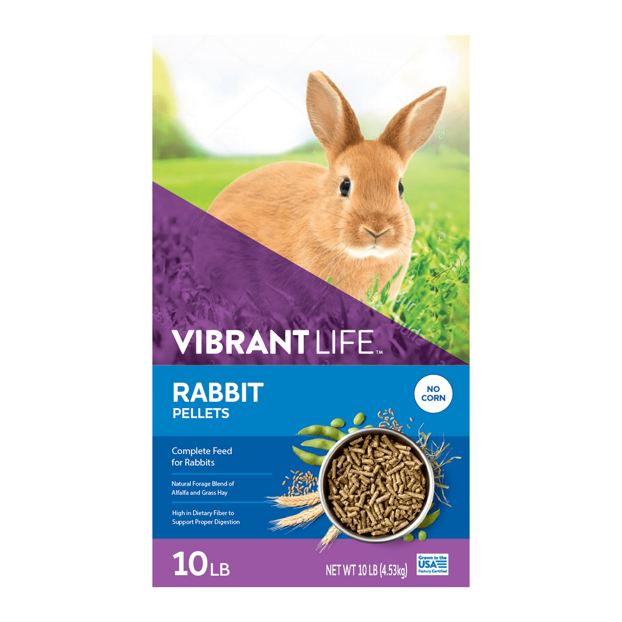 Vibrant Life Rabbit Pellets, 10 lb