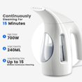 thumbnail image 3 of Vaporizador de ropa HiLIFE 240 ml 700 W 120 V blanco, 3 of 7
