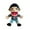B, variant on Jeffy Puppet Plush Toy Doll, 8 inch Sml Puppet Plush, Soft Stuffed Hand Puppet, for Kids Birthday Christmas Halloween Party Gift