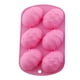 thumbnail image 1 of Molde de silicona Molde de pastel de huevo de Pascua Molde de pastel de chocolate DIY Bandeja de hielo Herramienta de hornear, rosa Jooan Hogar, 1 of 2
