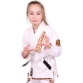 thumbnail image 6 of Tatami Fightwear Meerkatsu Kids Animal BJJ Gi - M1 - White, 6 of 6