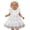 2591White5348, variant on Rggeeun Toddler Girls Summer Dress With Flutter Sleeves Party Gown For Birthday Celebration And Cozy Casual O-Neck Sundress
