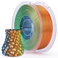 thumbnail image 1 of Filamento para impresora 3D ELEGOO Silk PLA de triple color, 1,75 mm, 1 of 7