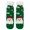 Green-Santa Claus, variant on Fanient Women's Fuzzy Slipper Socks with Non-Slip Grippers Fleece Sherpa Lined Warm Socks Christmas Gifts for Womens Mens