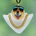 thumbnail image 2 of Car Mirror Hanging Accessories,Swinging Car Hanging Ornament Funny Car Accessories for Rear View Mirror (Funny), 2 of 4