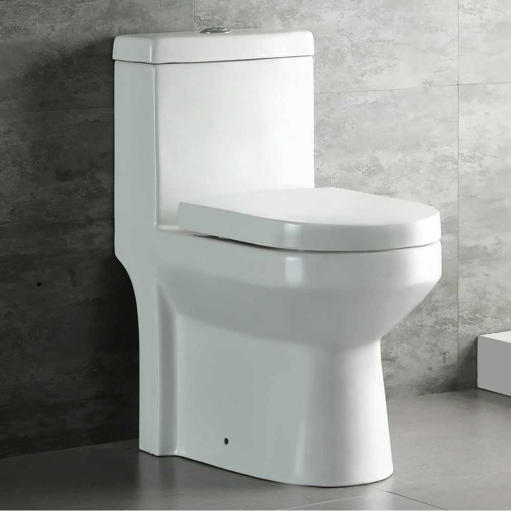 DeerValley DV1F52813 Yodar DualFlush Elongated OnePiece Toilet (Soft
