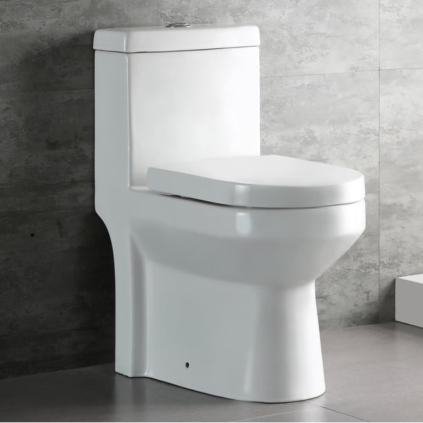 DeerValley DV1F52813 Yodar DualFlush Elongated OnePiece Toilet (Soft