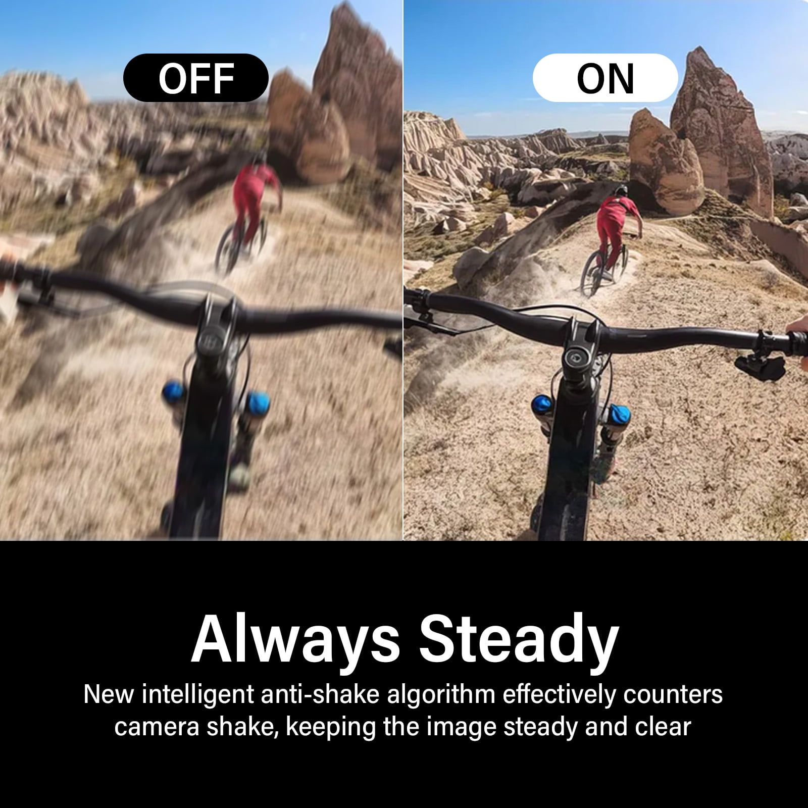 Action Camera, Mini Vlogging Camera, Body Camera Wearable Video Recorder, 180° Wide Angle Rotating Lens for Bike Cycling, Pet, Vlogging