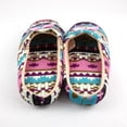 thumbnail image 3 of Canyon Sky Women's Aztec Pattern Soft & Comfy Slippers, Large (8-9), 3 of 8