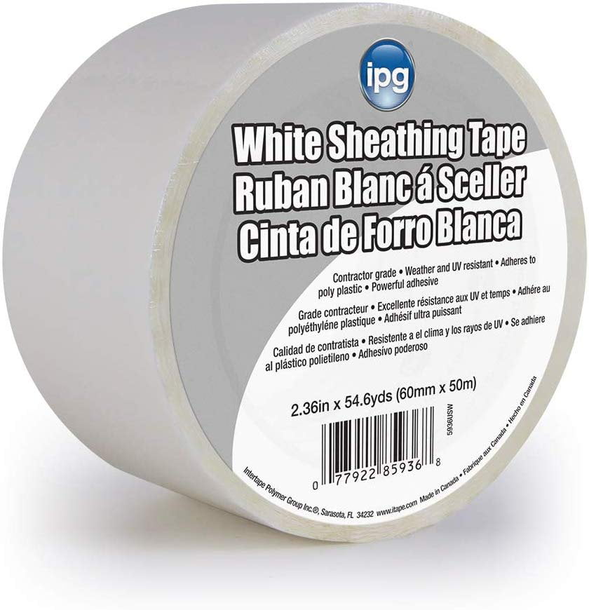 IPG Sheathing Tape Single Roll White 1.88" x 54.6 yd 