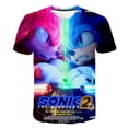 thumbnail image 4 of Camisetas de gran tamaño de Sonic The Hedgehog, camisetas con impresión digital 3D, camisetas de verano de manga corta con dibujos animados para niños y niñas, 4 of 5