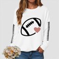 thumbnail image 4 of Godom Sweatshirts for Women Crewneck Casual Graphic Long Sleeve Shirts Tunic Tops oversized sweatshirt for womens, 4 of 6