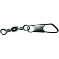 thumbnail image 1 of Mustad 77215 Barrel Swivel With Safety Snap - Black, 1 of 4