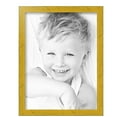 thumbnail image 2 of ArtToFrames 12x16 Inch Yellow Picture Frame, This Yellow Wood Poster Frame is Great for Your Art or Photos, Comes with Regular Glass (4747), 2 of 8