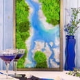 thumbnail image 5 of Plantas artificiales de bricolaje, musgo preservado, simulación de plantas falsas, decoración de pared de paisaje, musgo para decoración del hogar, accesorios de jardín, 5 of 5