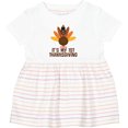 thumbnail image 3 of Inktastic My 1st Thanksgiving Turkey Girls Baby Dress, 3 of 5