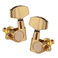 thumbnail image 3 of Metal Sealed 3R3L Tuning Pegs Button for Electric Folk dorado shamjiam Afinadores de botones de cuerdas de guitarra, 3 of 9