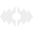 thumbnail image 2 of 28"W x 18 5/8"H x 7"ID x 8 3/4"C x 1"P Zoe Architectural Grade PVC Contemporary Ceiling Medallion, Two Piece, 2 of 7